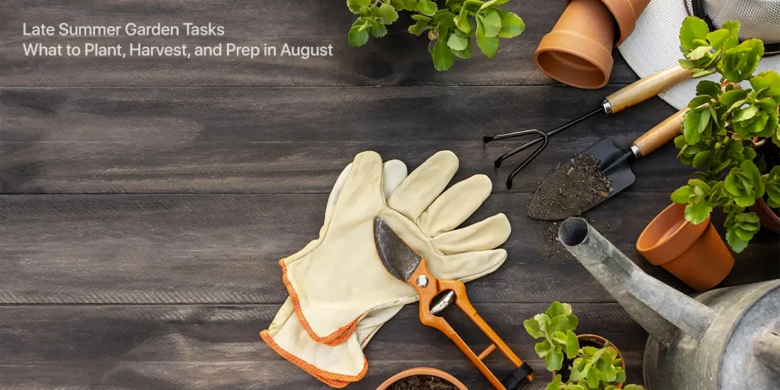 What to Plant, Harvest, and Prep in August