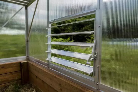 Louver Window For Greenhouse ventilation