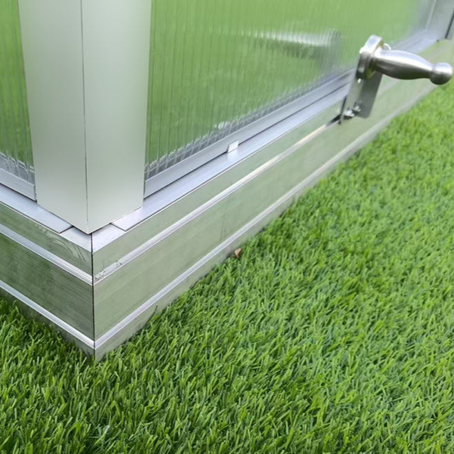ClimaPod Titan 12x14 21 28 Greenhouse reinforced frame and base