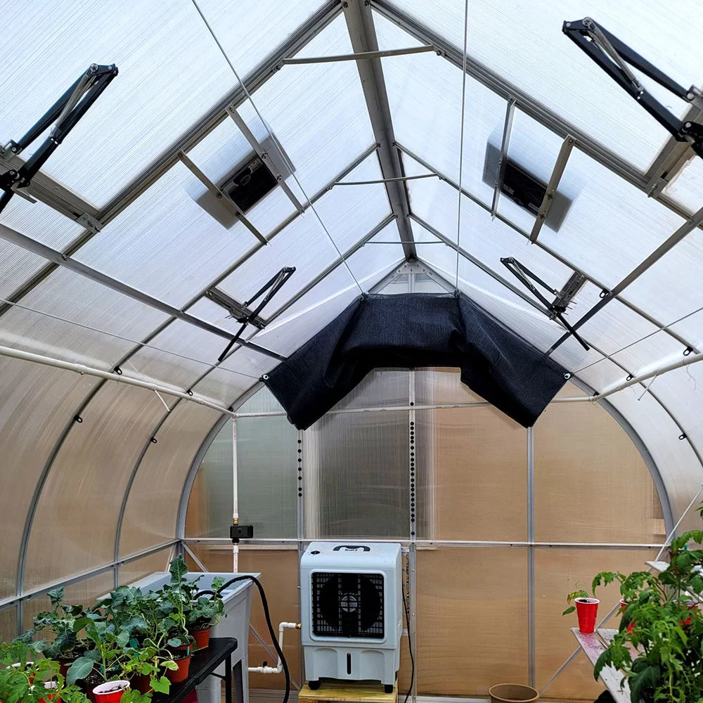 Shade Cloth 10×6 Black Knitted Net for Gardening and Greenhouse 50% Shading Rate