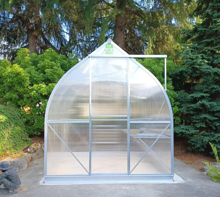 ClimaPod Spirit 7x7 Greenhouse front