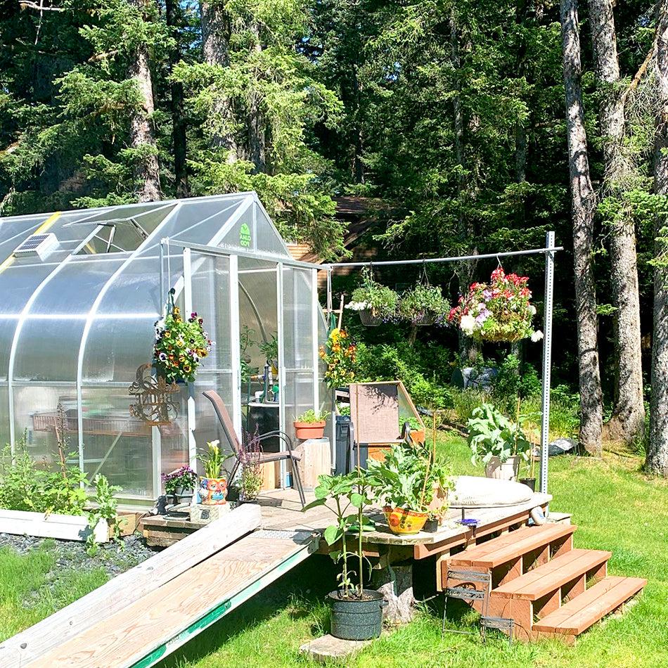 ClimaPod Virtue 9x14 Greenhouse customer photo