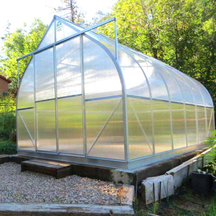 ClimaPod Virtue 9x14 Greenhouse assembled
