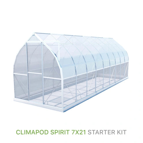 ClimaPod Spirit 7x21 Sliding door Greenhouse Starter Kit for sale