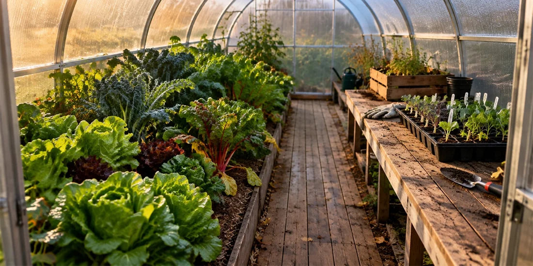 The Best Fall Crops for a Greenhouse: What to Grow After Summer