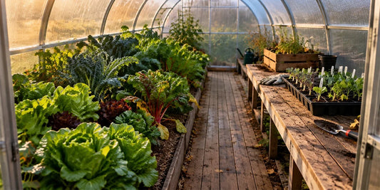 The Best Fall Crops for a Greenhouse: What to Grow After Summer
