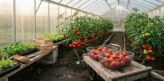 How Farmers Use Greenhouses to Get to Market Earlier