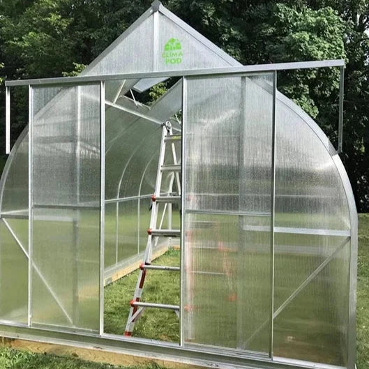 Extra Sliding Doors for ClimaPod Virtue Series Greenhouses