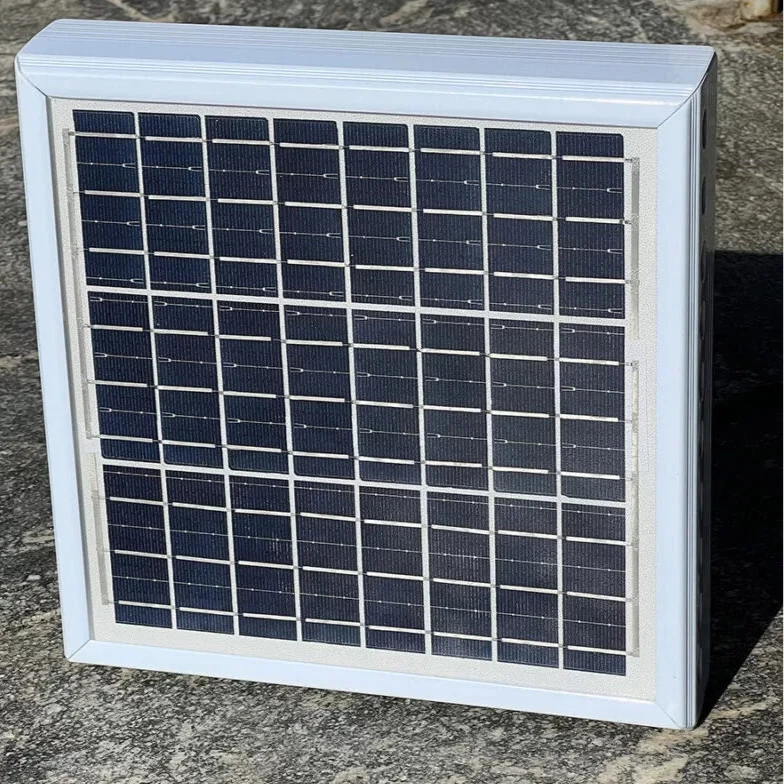 ClimaPod greenhouse solar-powered fan