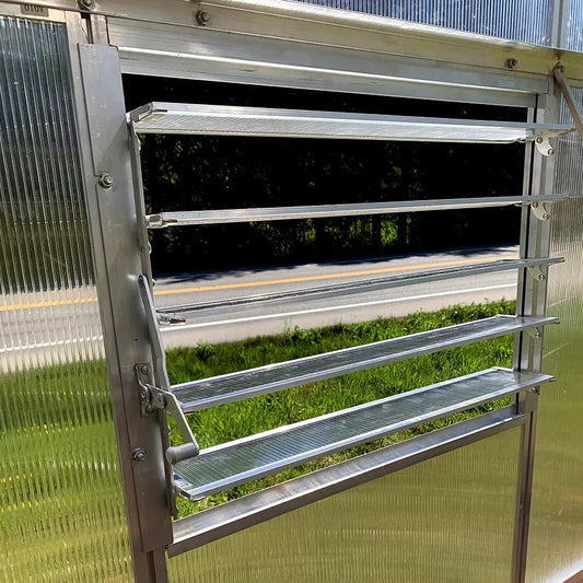 Louver Window For Greenhouse ventilation