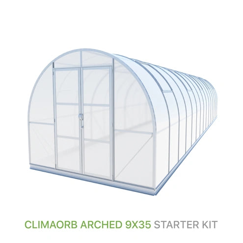 ClimaOrb Arched 9x35 Greenhouse Starter Kit for sale