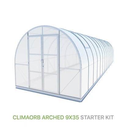 ClimaOrb Arched 9x35 Greenhouse Starter Kit for sale