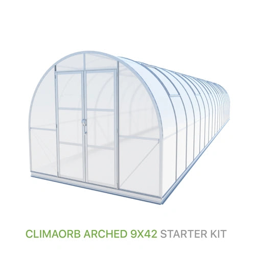 ClimaOrb Arched 9x42 Greenhouse Starter Kit for sale