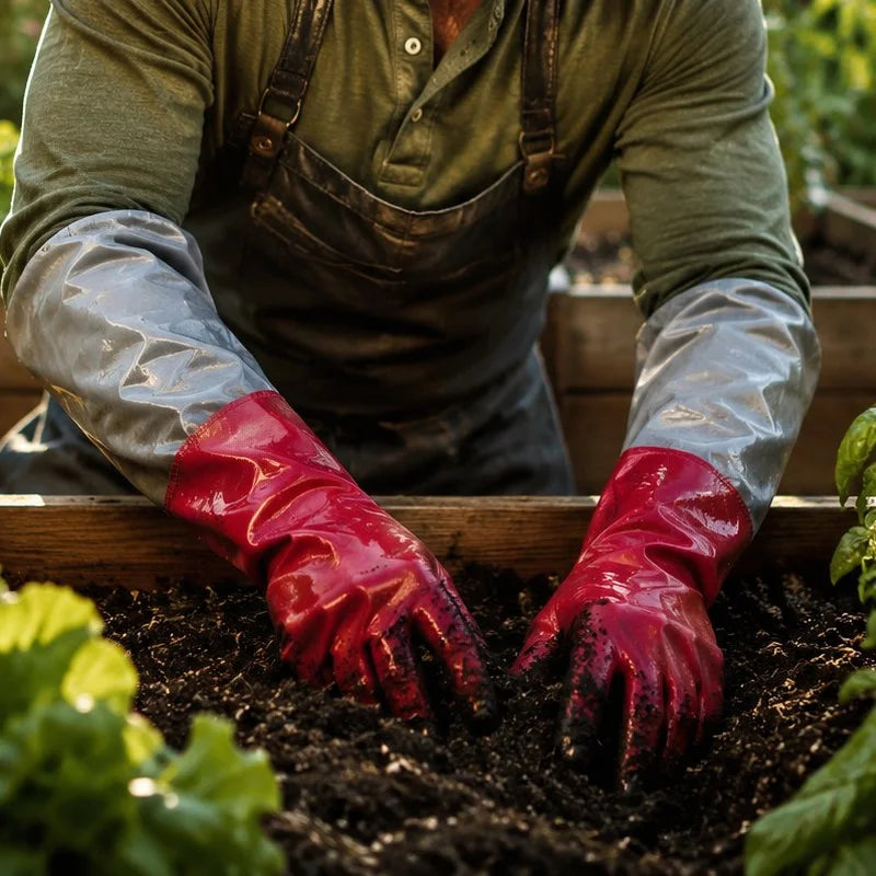 Long Sleeve Waterproof Utility Gloves