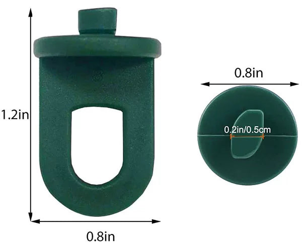 plastic plant hanger Hanging Clips 50 pcs – Set of Plant Hangers for Greenhouse