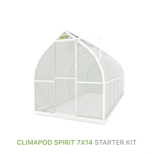 ClimaPod Spirit 7x14 Sliding door Greenhouse Starter Kit for sale