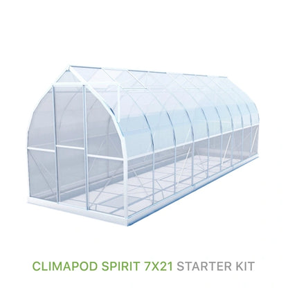 ClimaPod Spirit 7x21 Sliding door Greenhouse Starter Kit for sale